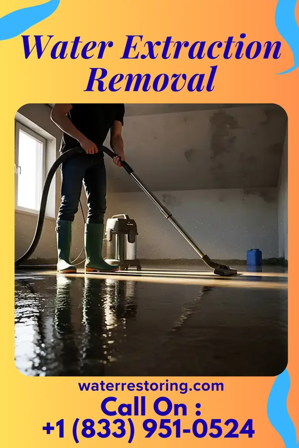 Water Extraction Removal in Max, ND